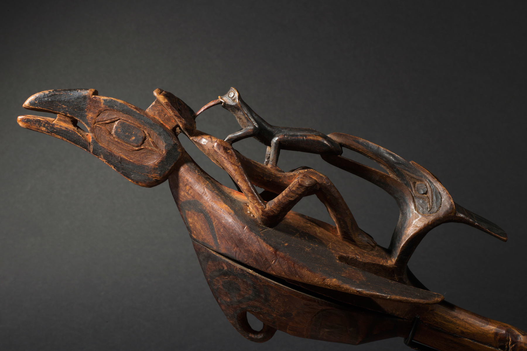 Tlingit Raven rattle | Galerie Flak