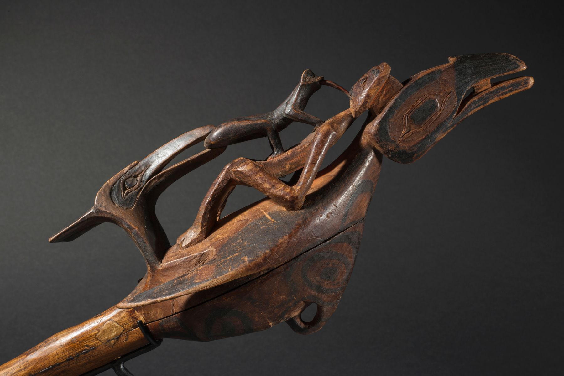 Tlingit Raven rattle | Galerie Flak